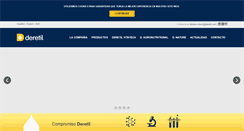 Desktop Screenshot of deretil.com
